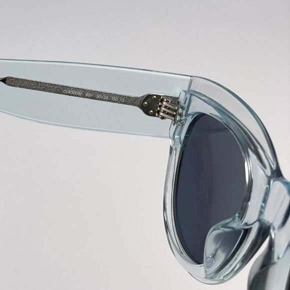 Celine Sunglasses CL40008F 86V Unisex Oval Transparent Blue Gradient - Picture 6 of 9